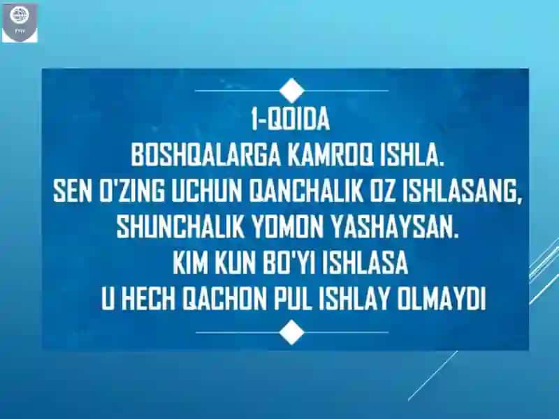 "7-mavzu: Xo‘jalik yurituvchi subyektlarning moliyaviy resurslari" 4