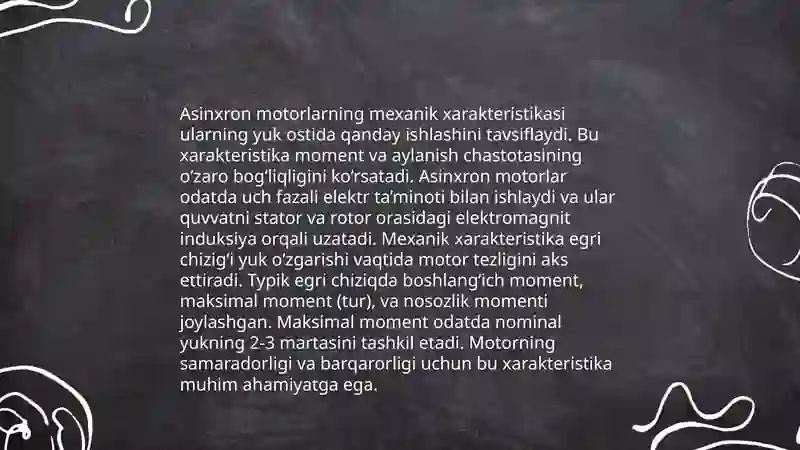 Asinxron motorlar 4