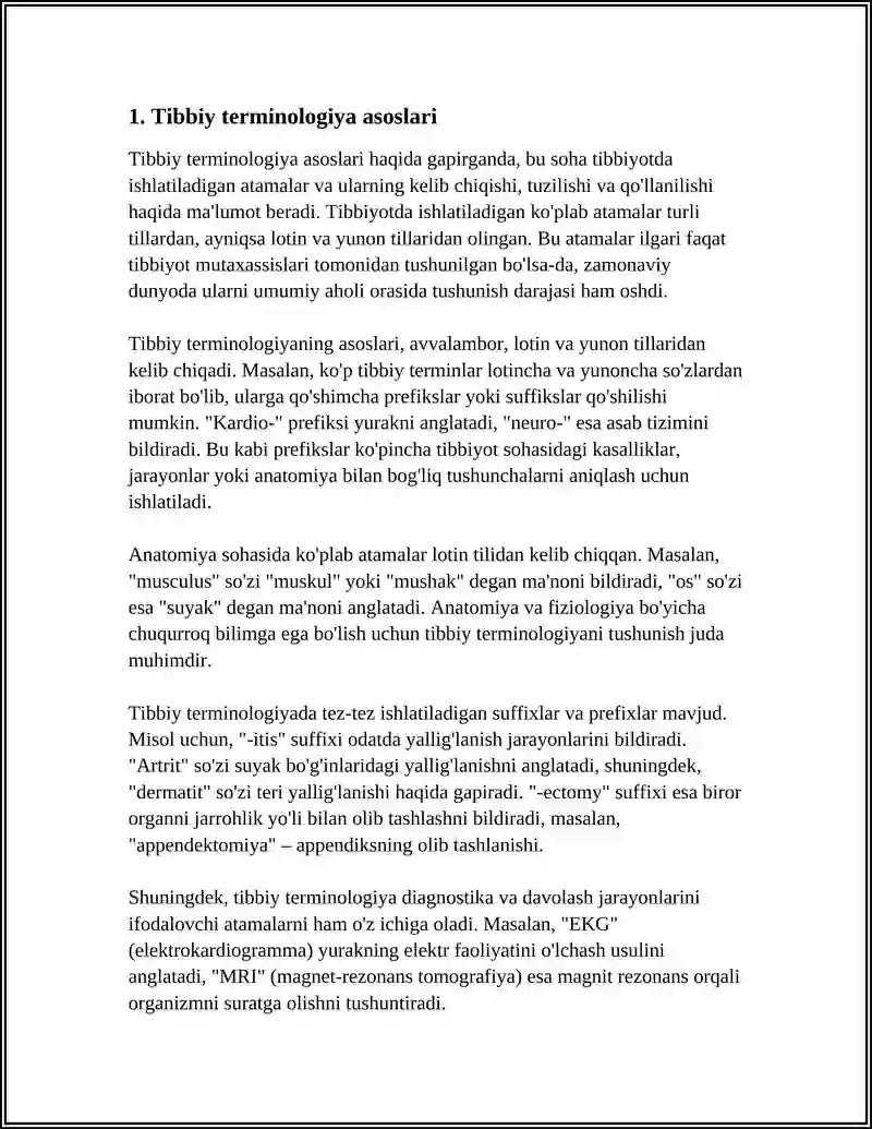 KLINIK TERMINALOGIYAGA KIRISH 4