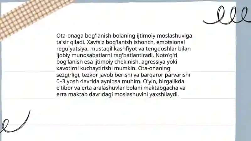Ilk yoshdagi bolalarning ijtimoiy moslashuvi 4
