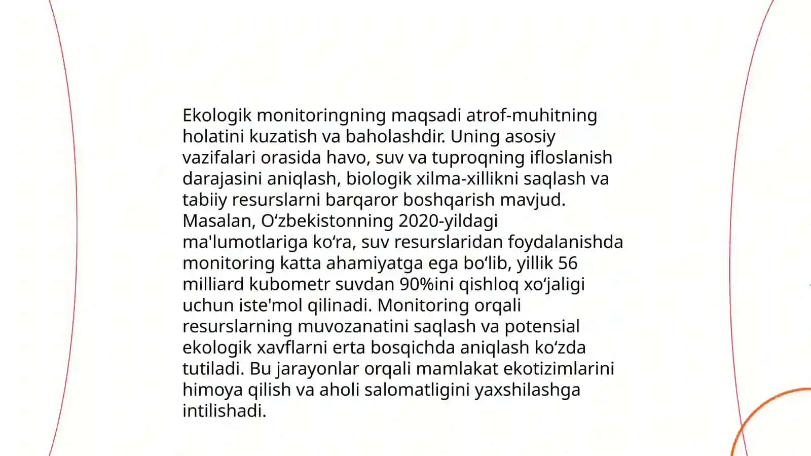 Tabiiy antropogen tizimlardagi ekologik monitoring 4