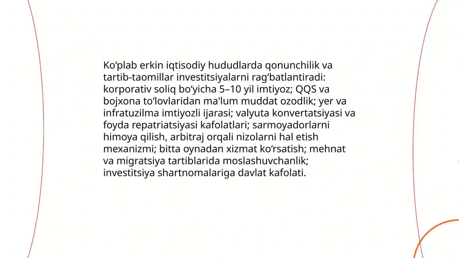 Iqtisodiyotga investitsiyalarni jalb etishda erkin iqtisodiy hududlarning o’rni 4