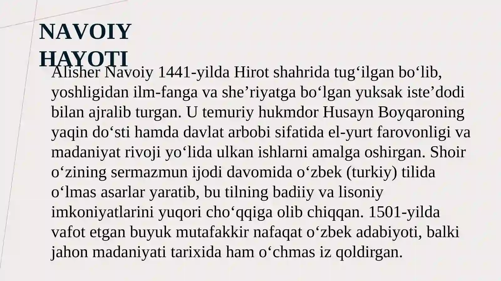 Alisher Navoiy 4