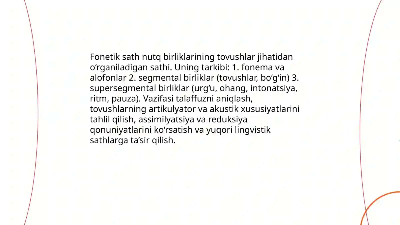 Nutq birliklari va sathlari 4