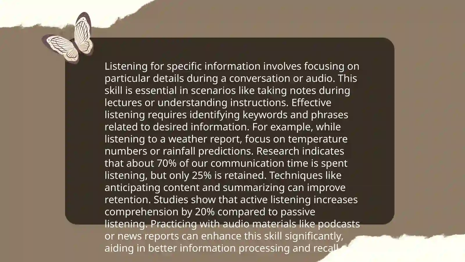 Techniques to develop receptive skills 4