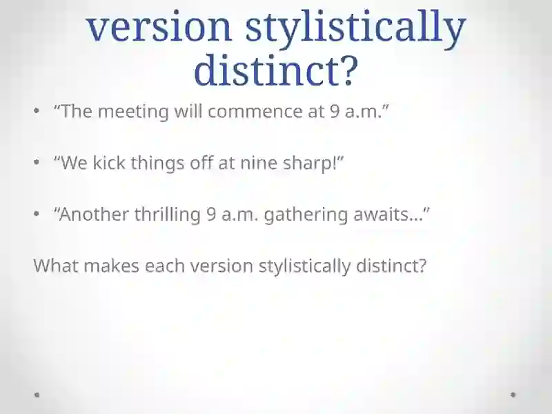 Introduction to Stylistics 4