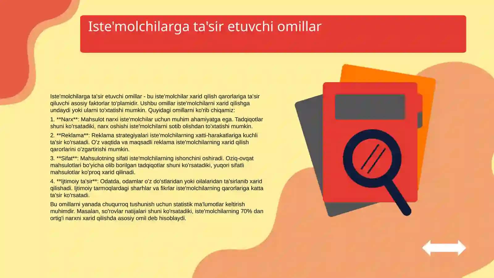 Iste’molchining bozordagi xatti-harakati va uning tanlovi nazariyasi 4