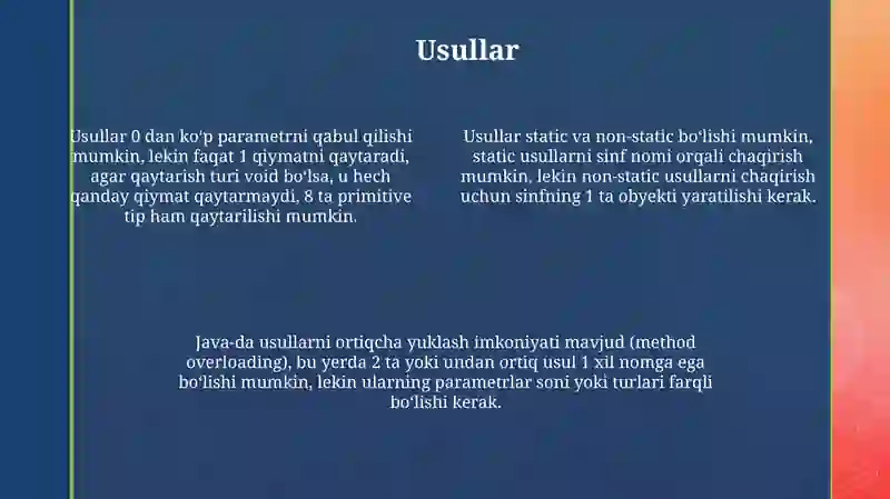 Java asoslari 4
