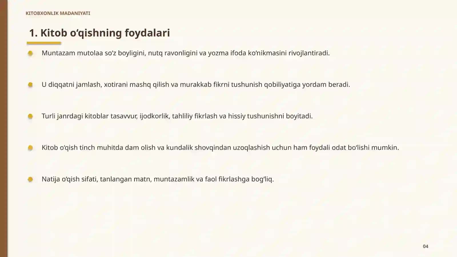 KITOBXONLIK MADANIYATI 4