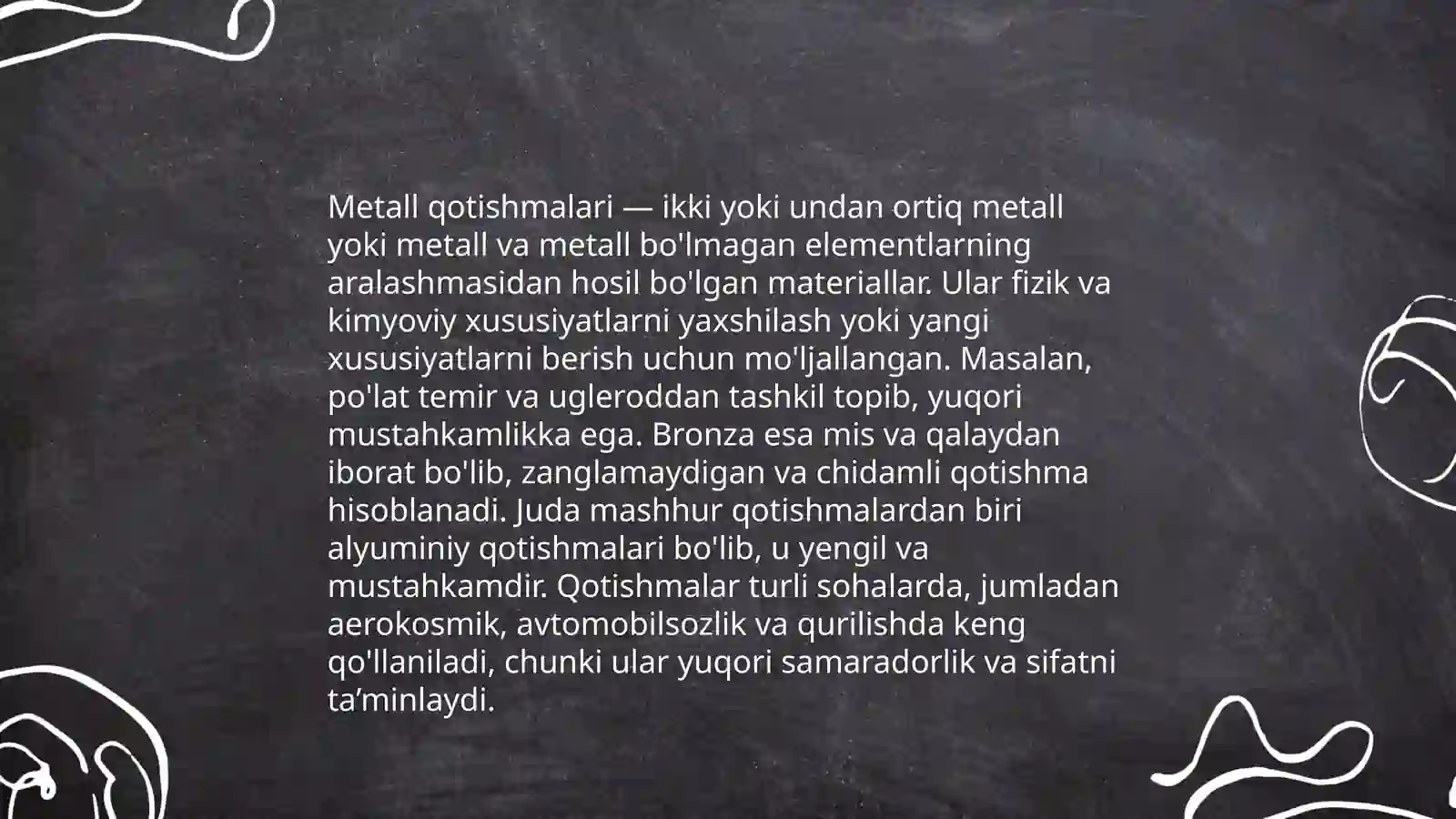 Qotishmalar va ularning turlari 4