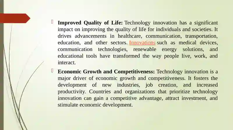 What is Technology Innovation? 4
