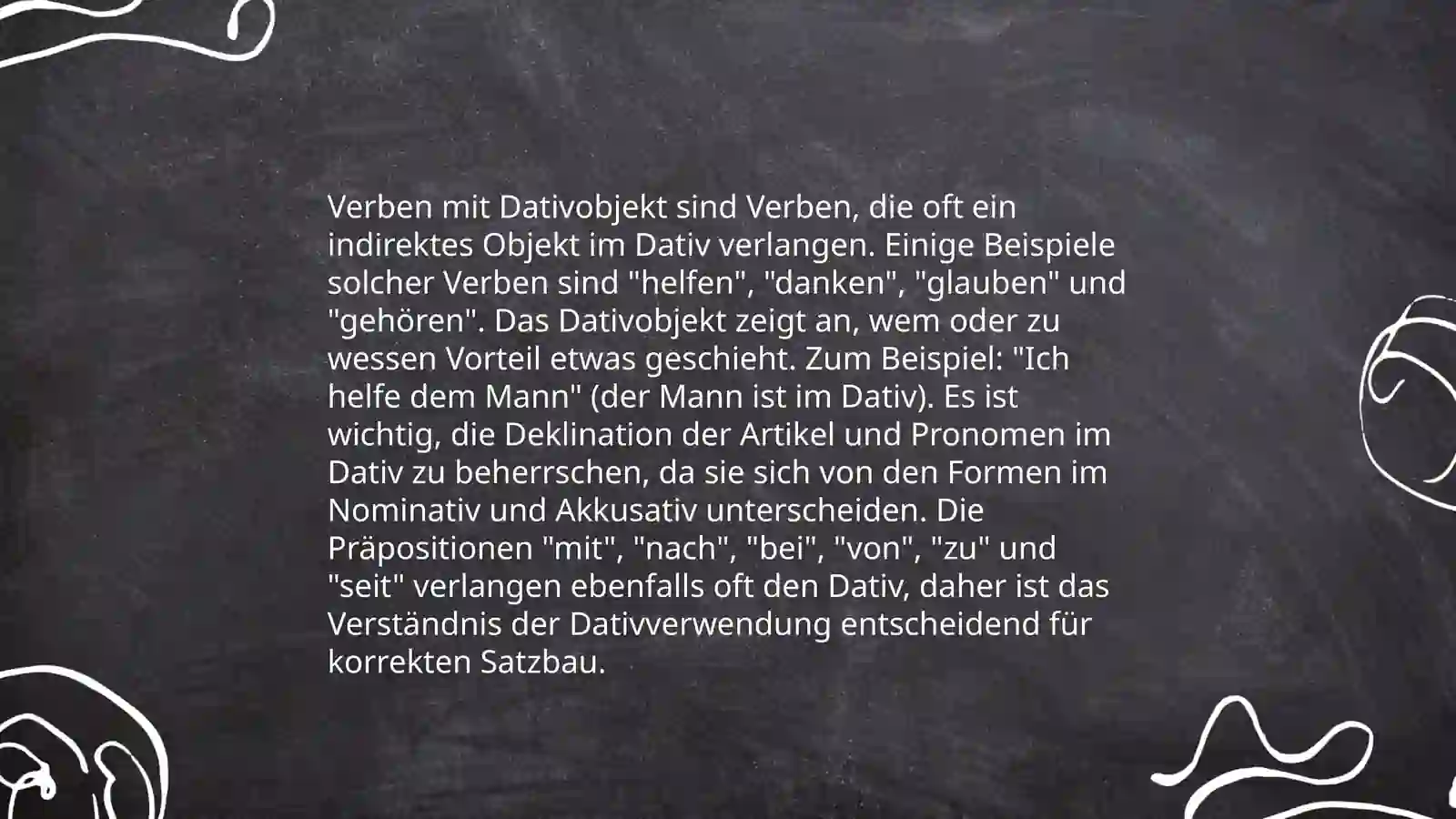 Präpositionen mit Dativ 4