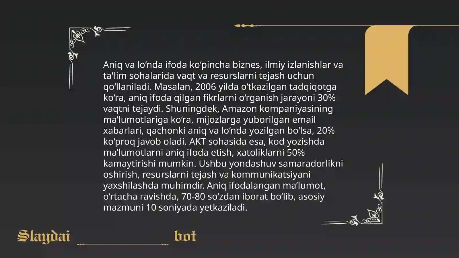 Akademik yozuvning muhim qoidalari va tamoyillari 4