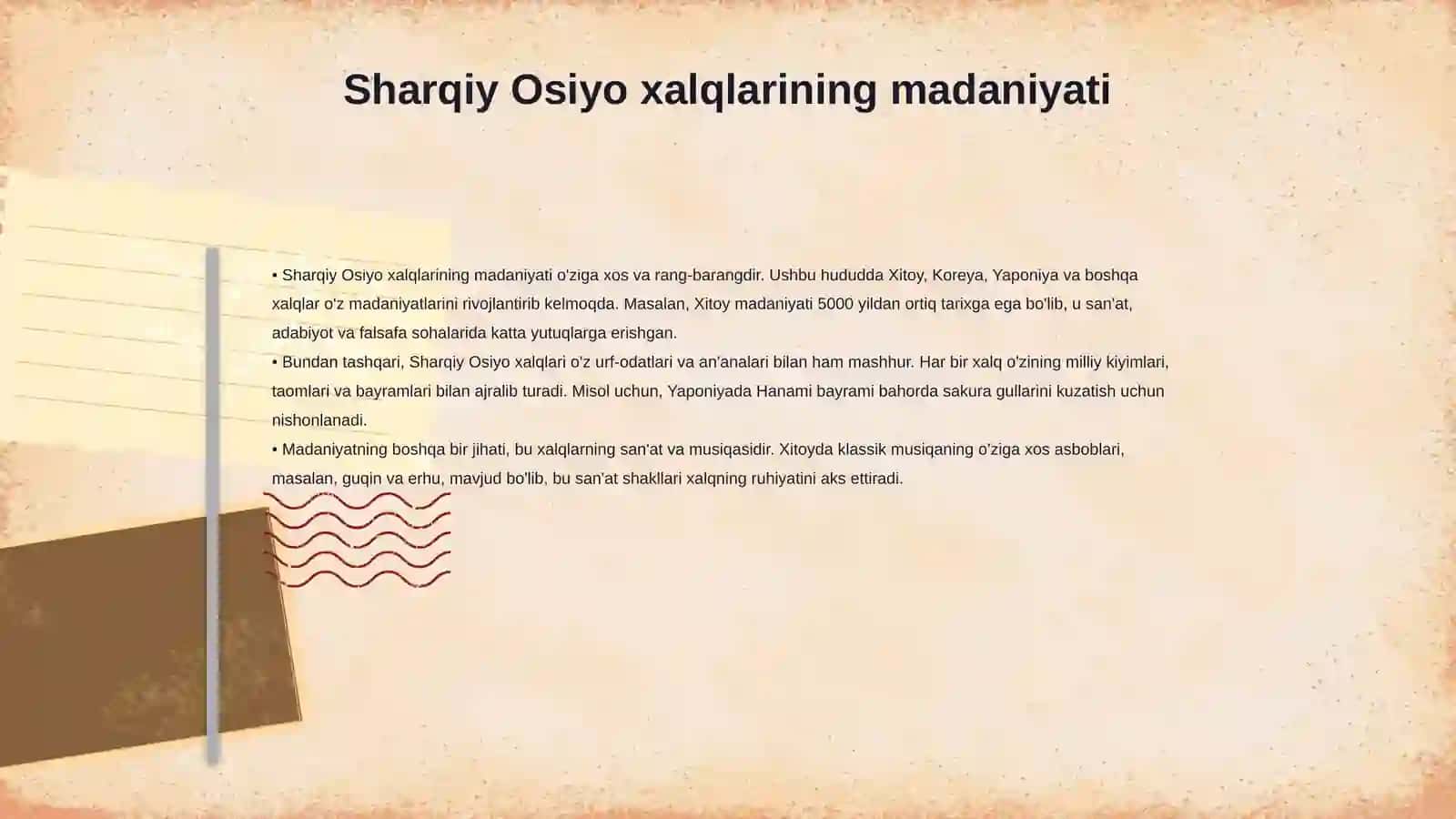 Sharqiy osiyo xalqlari 4