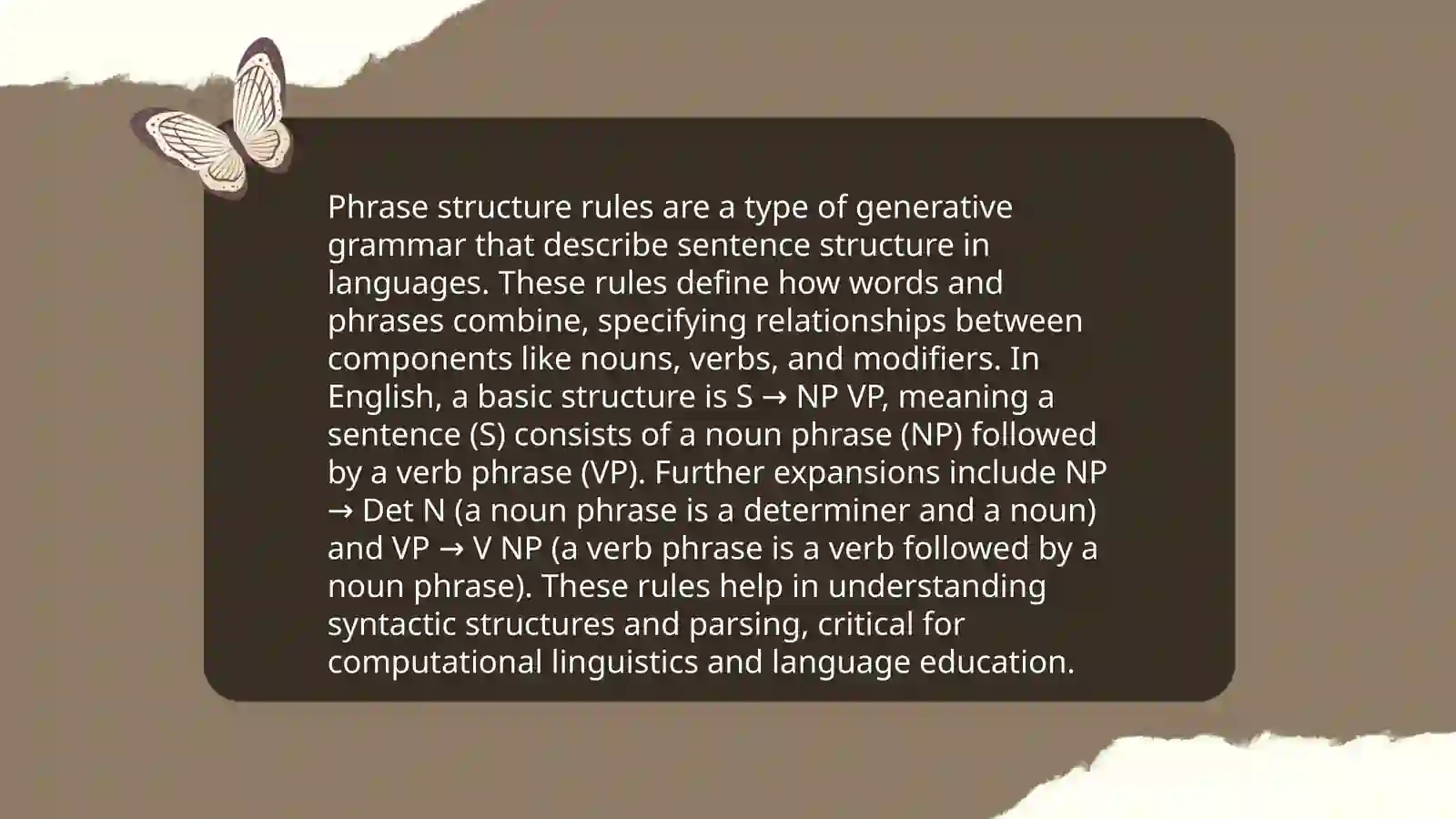 Transformational generative grammar 4