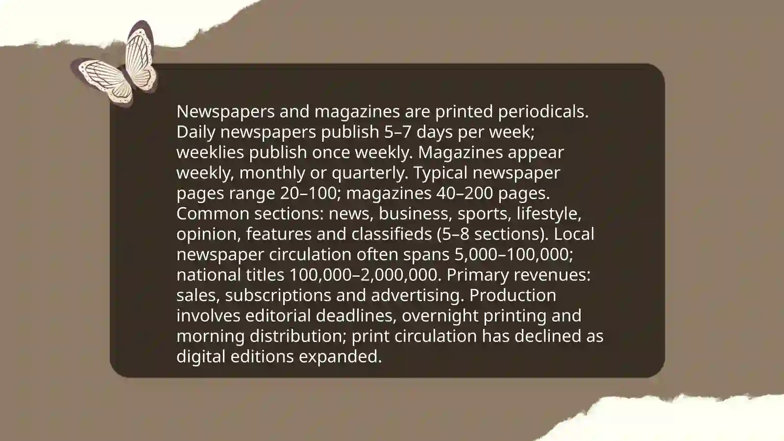 Mass media history 4