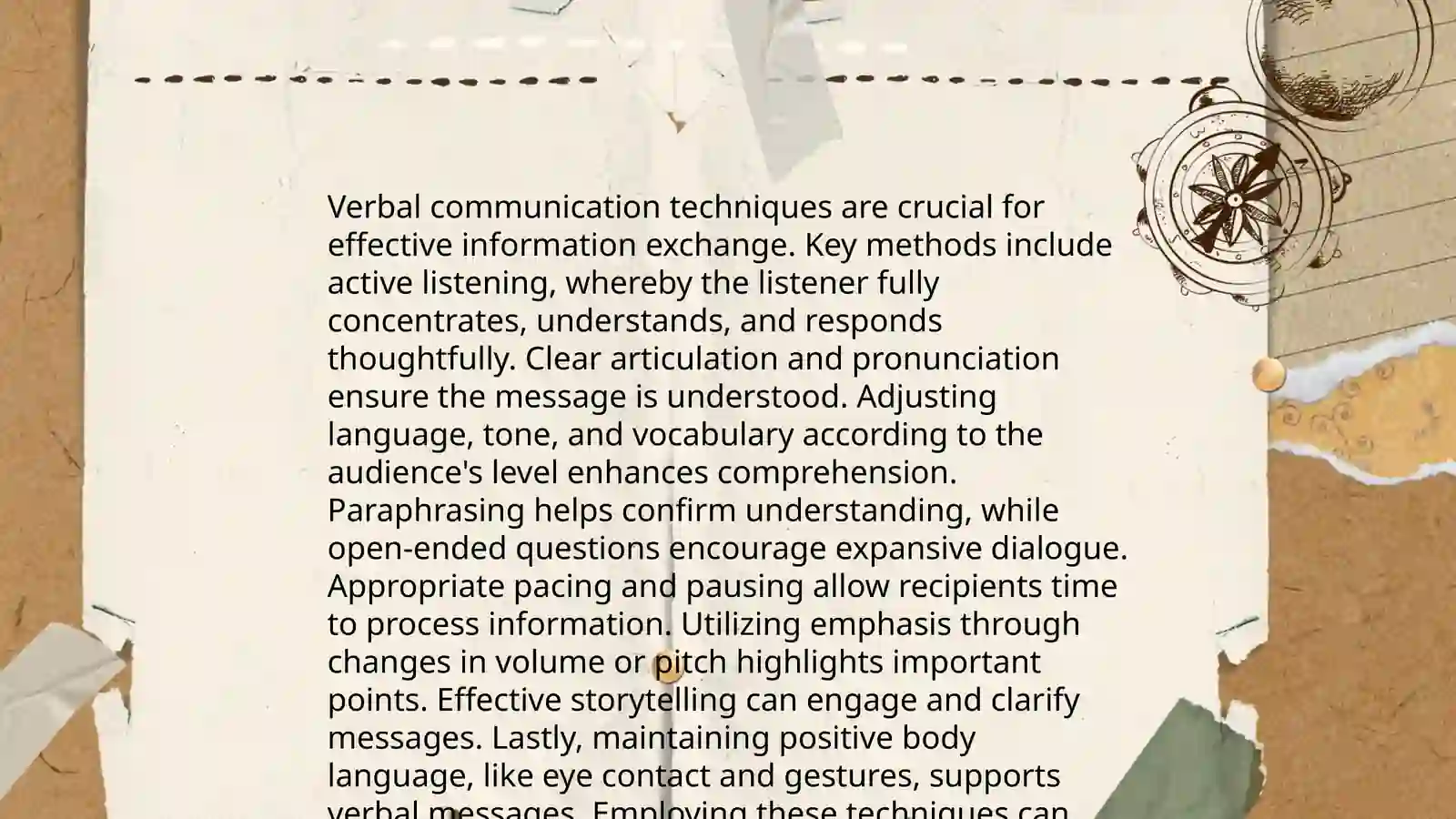 Nonverbal Communication 4