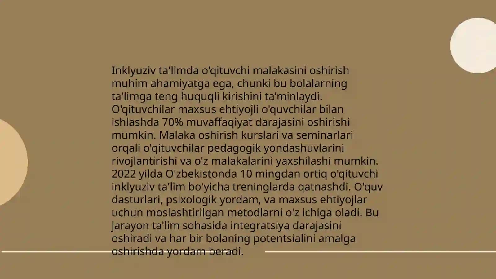 Alohida taʼlim ehtiyojlari boʻlgan bolalarni samarali inklyuziv taʼlim olishning asosiy shartlari 4