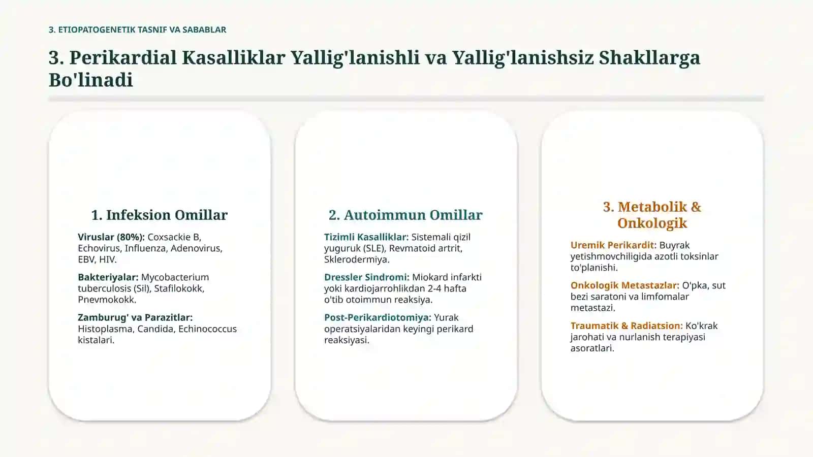 Perikard patologiyasida yurak funksiyasi buzilishlari — 15 slayd 4