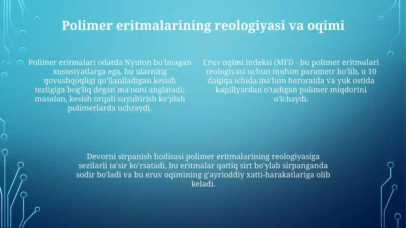 Polimer eritmalari 4