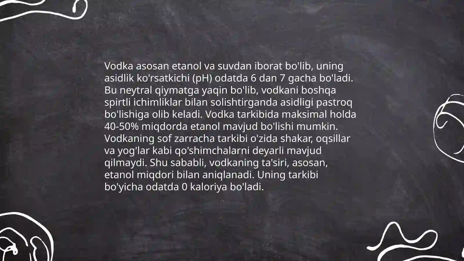 Vodorod ko'rsatkich pH. Indikatorlar 4