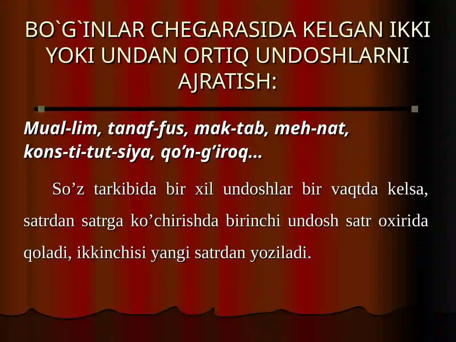 BO`G`IN KO`CHIRISH QOIDALARI 4