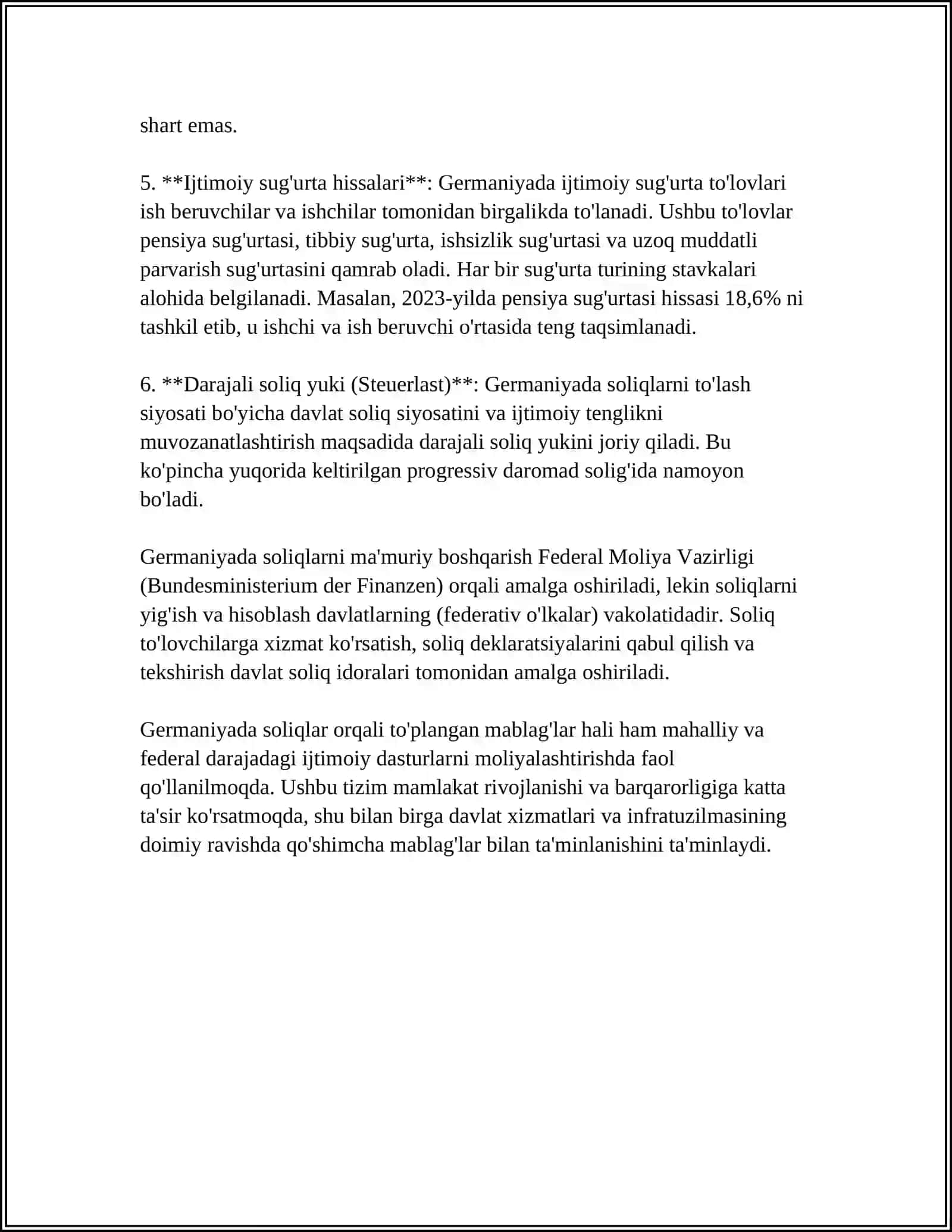 GERMANIYA SOLIQ TIZIMI 4