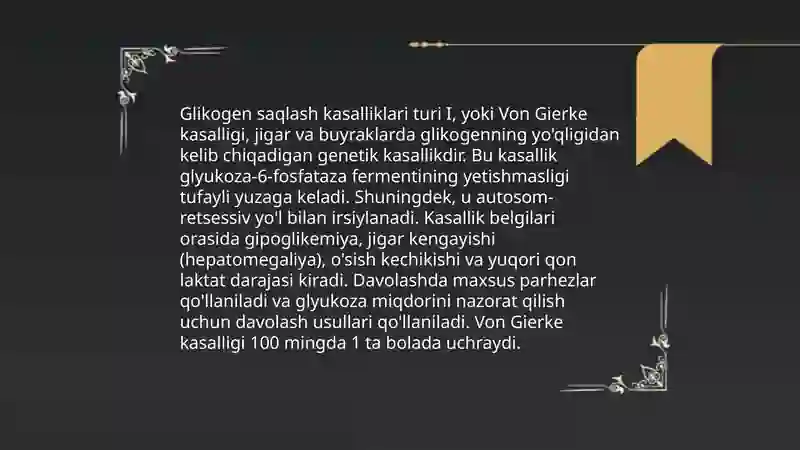 Glikogen kasaliklari 4