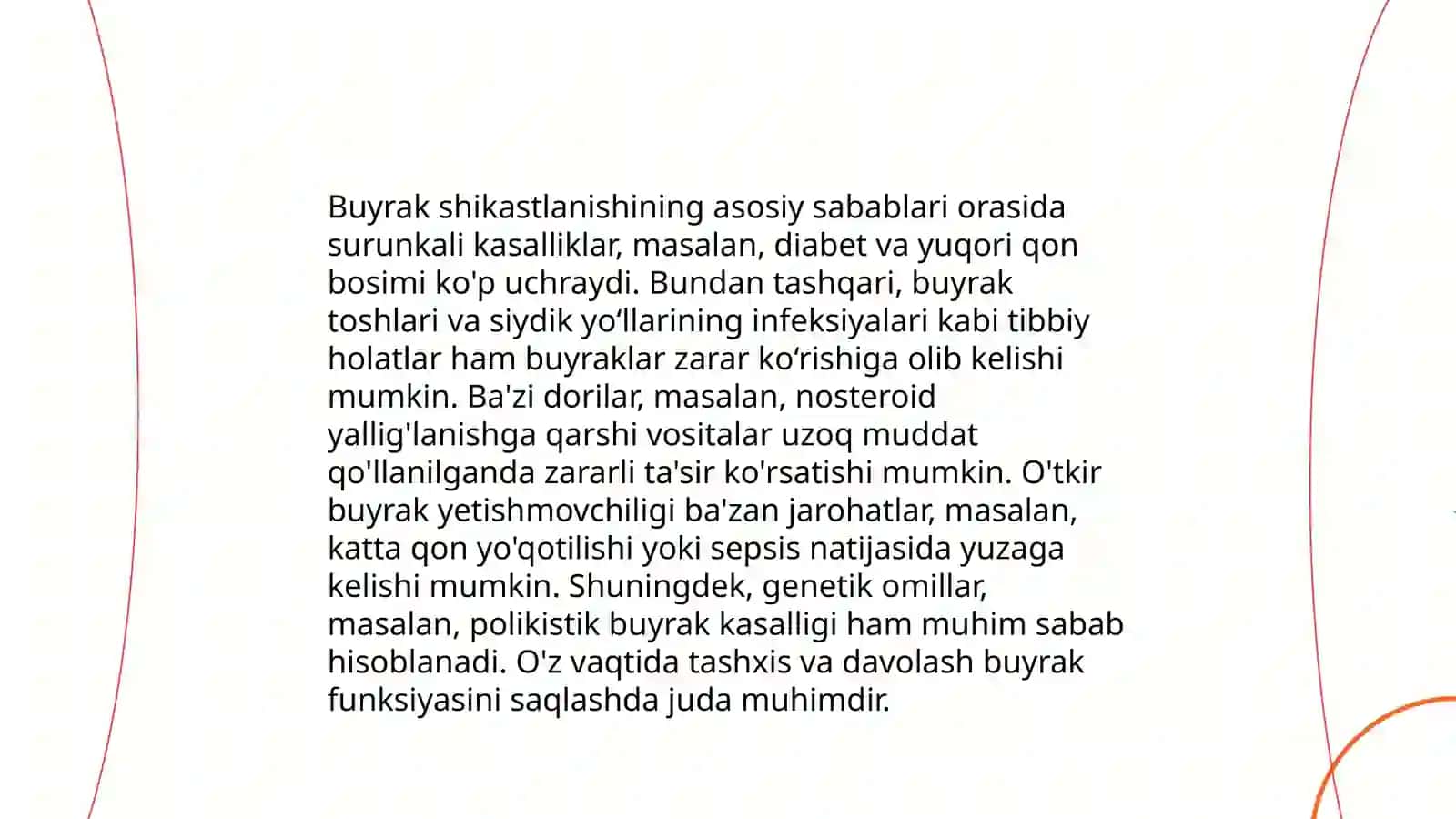 Bolalarda buyrak shikastlanishining biokimyoviy sindromlari 4