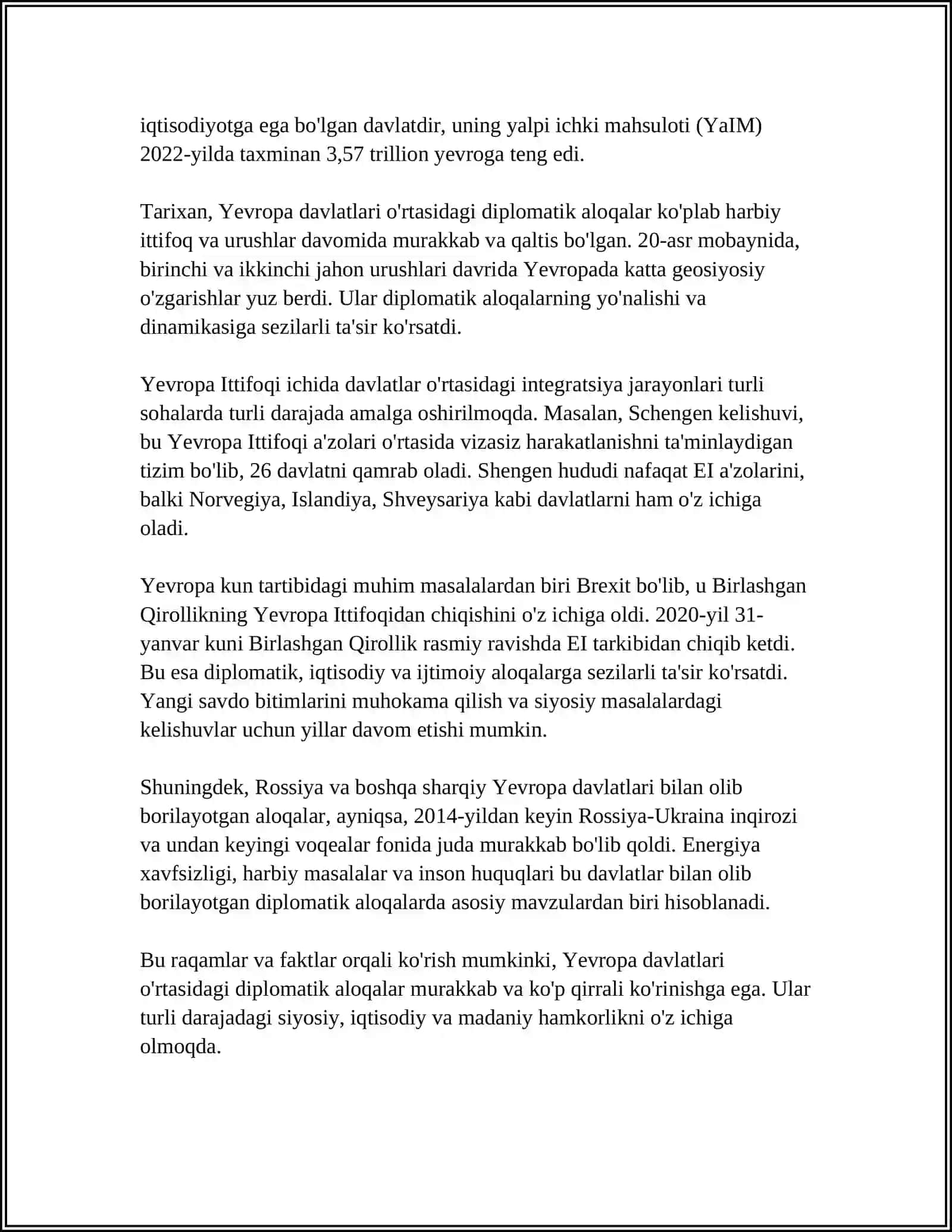 EVRÓPA DAVLATLARI VA TEMURIYLAR DIPLOMATIYASI 4