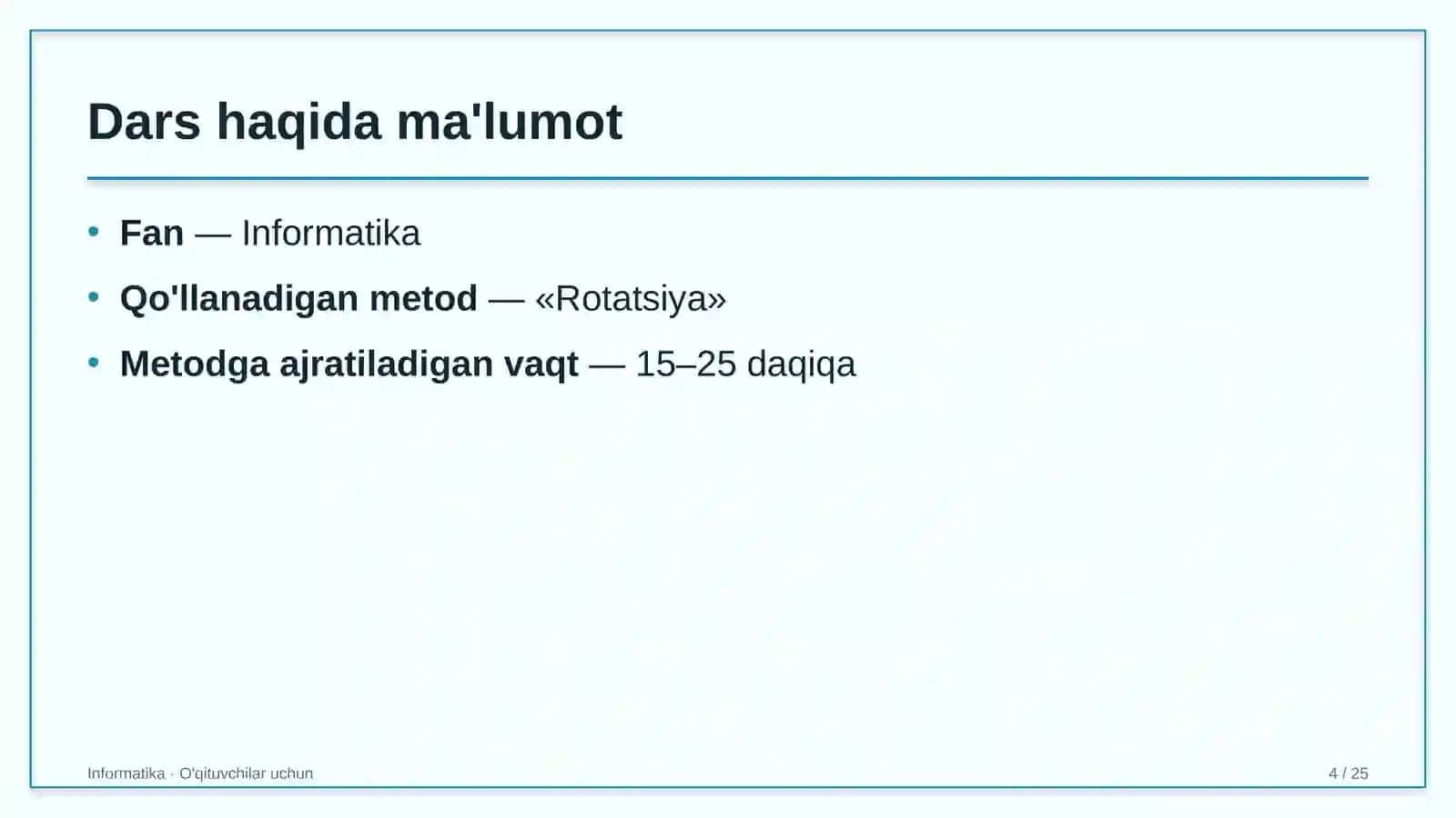 informatika darslarida rotatsiya metodidan foydalanish 9114 4