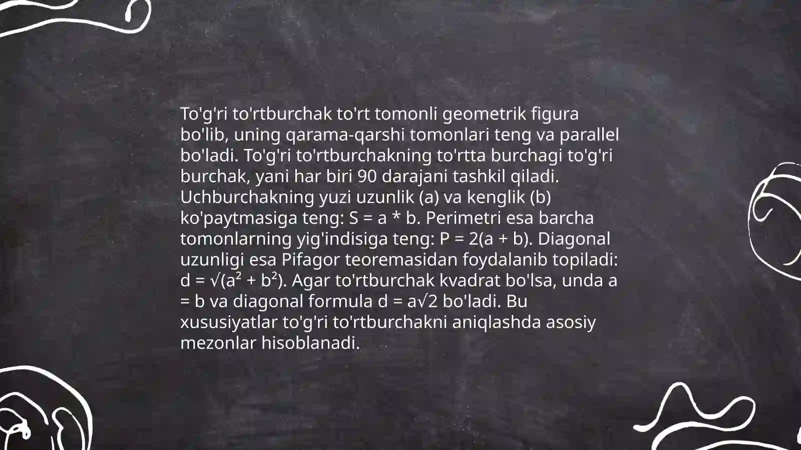 To'g'ri to'rtburchak 4
