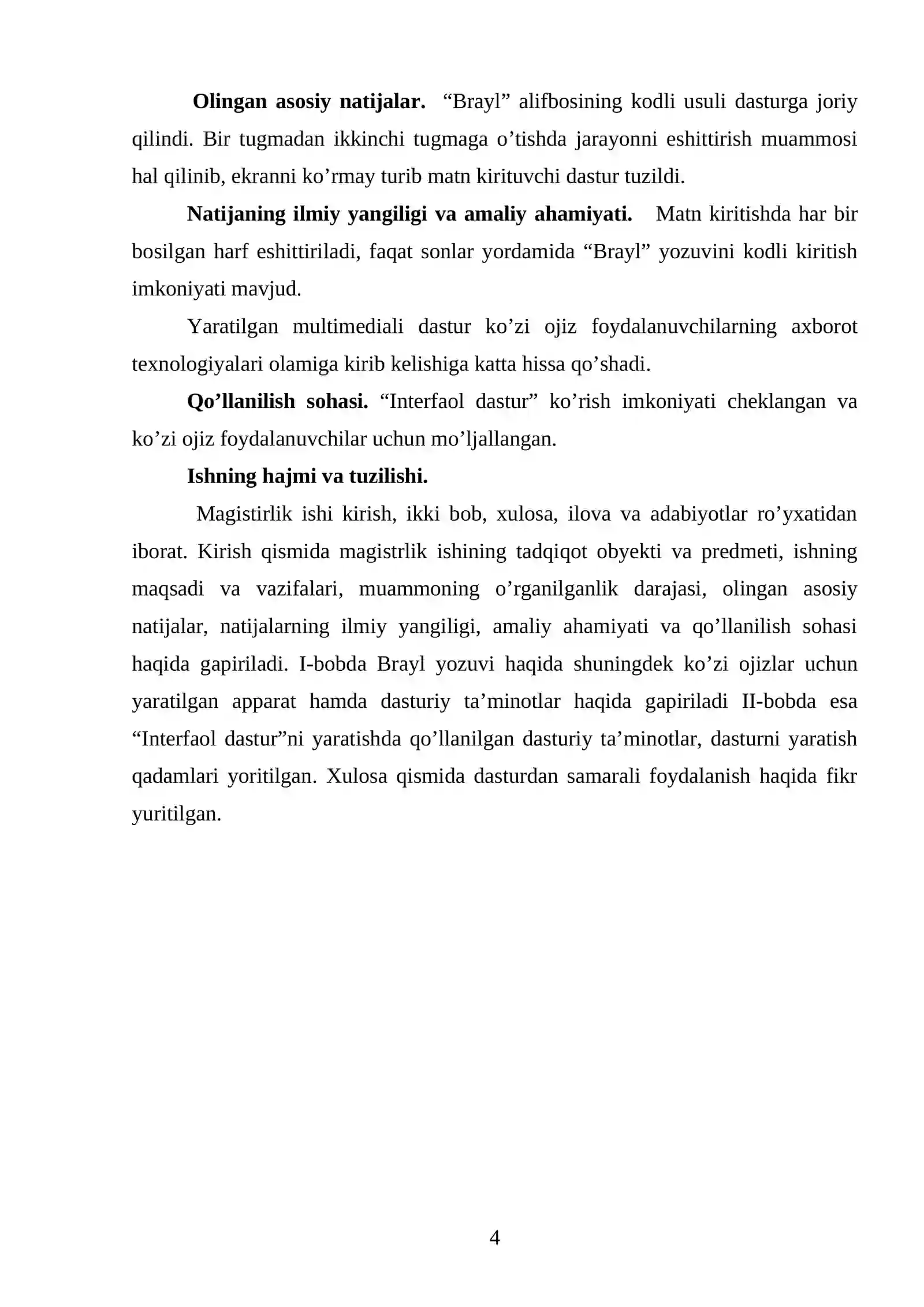 KO'ZI OJIZ NOGIRONLIGI BO'LGAN SHAXSLAR BILAN IJTIMOIY ISH AMALIYOTI 4
