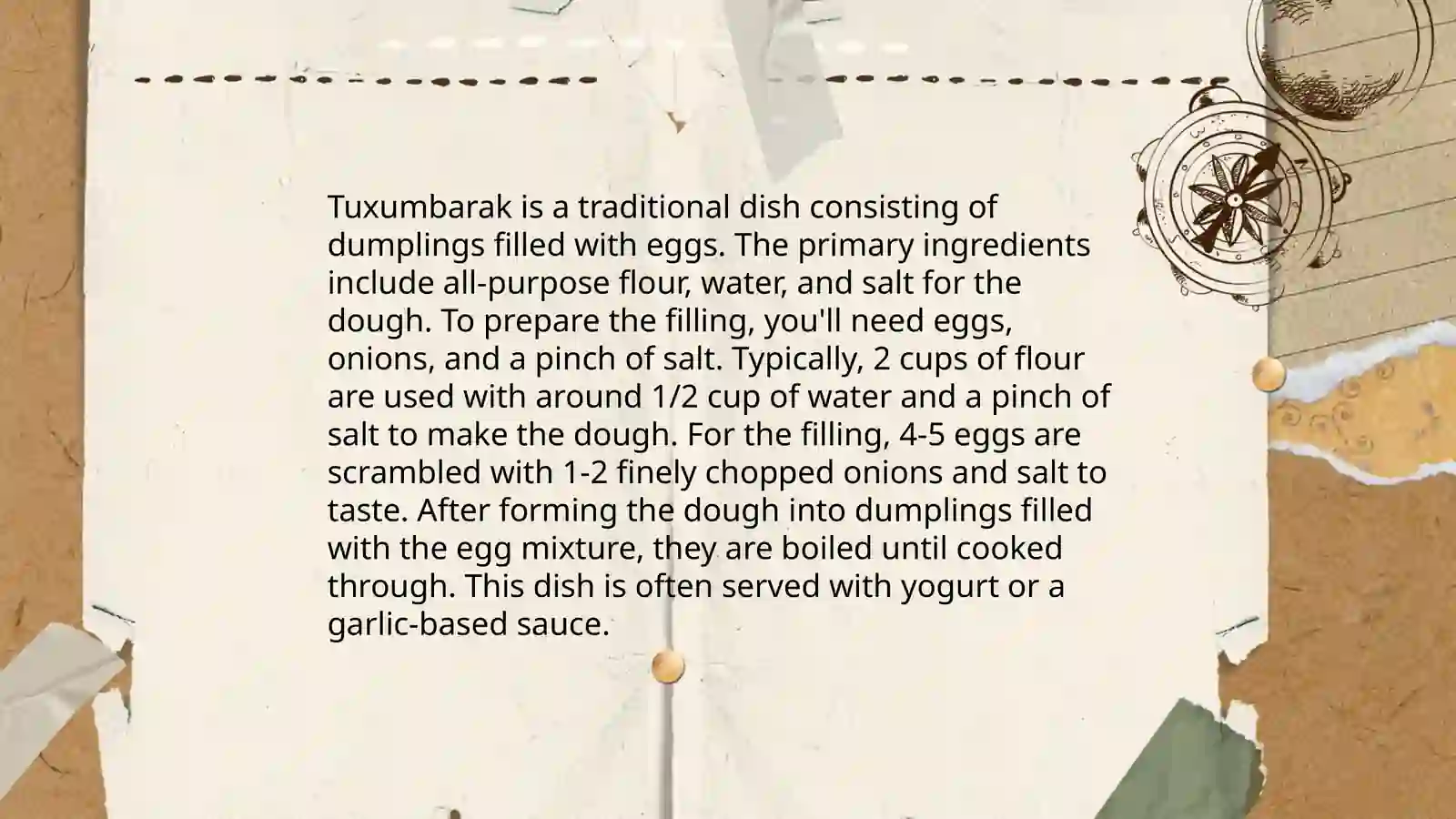 Tuxumbarak tayyorlash 4