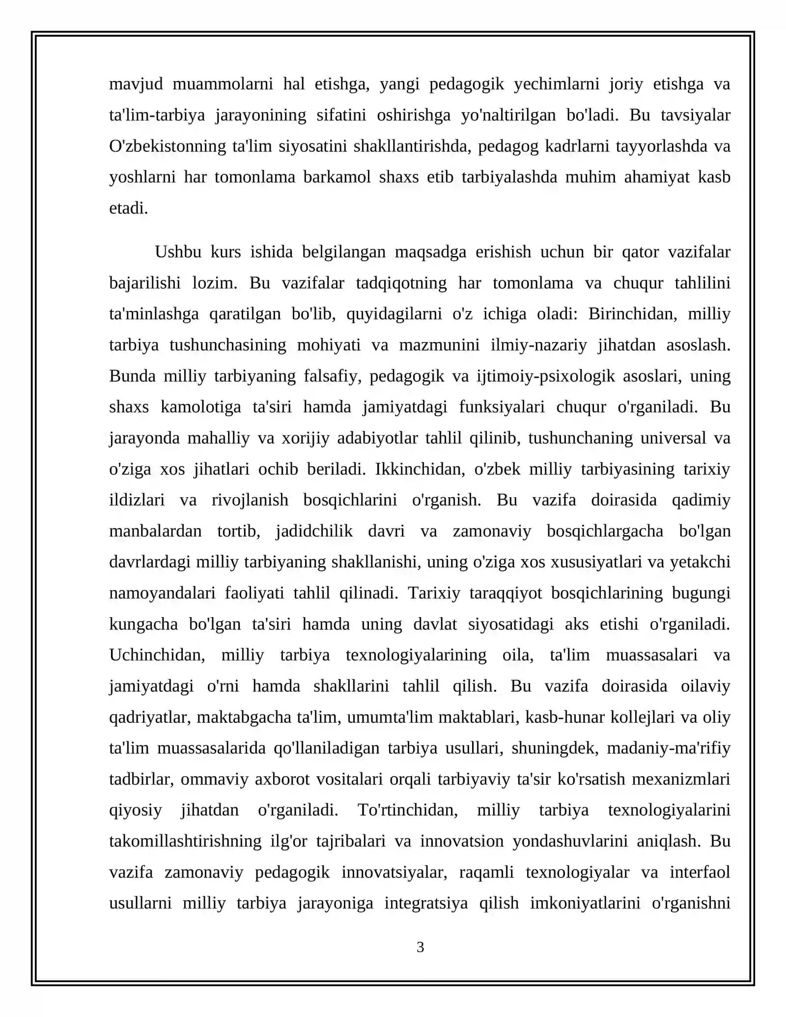 O'zbek  milliy tarbiya texnologiyalari 4