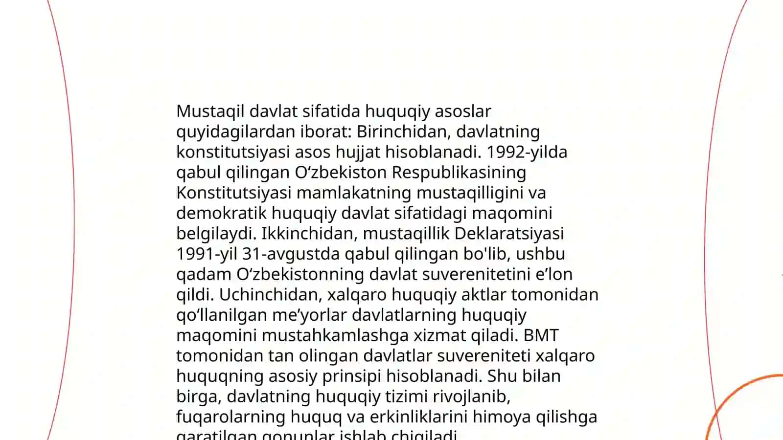 Oʻzbekistonning mustaqillikka erishishi 4