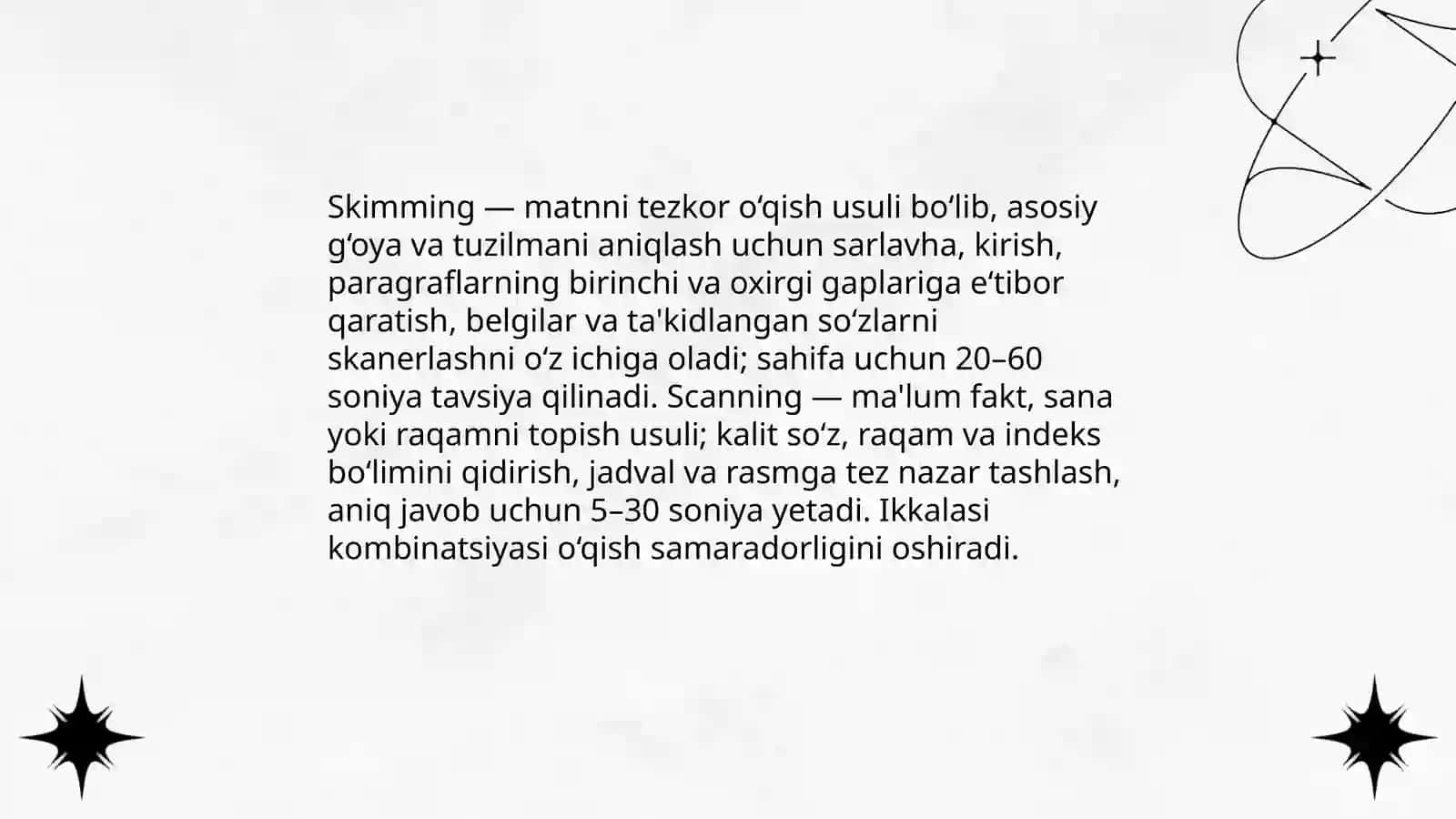 Faol o‘qish strategiyalari va matn bilan munosabat 4