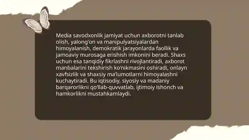 Media savodxonlik haqida maʼlumot 4