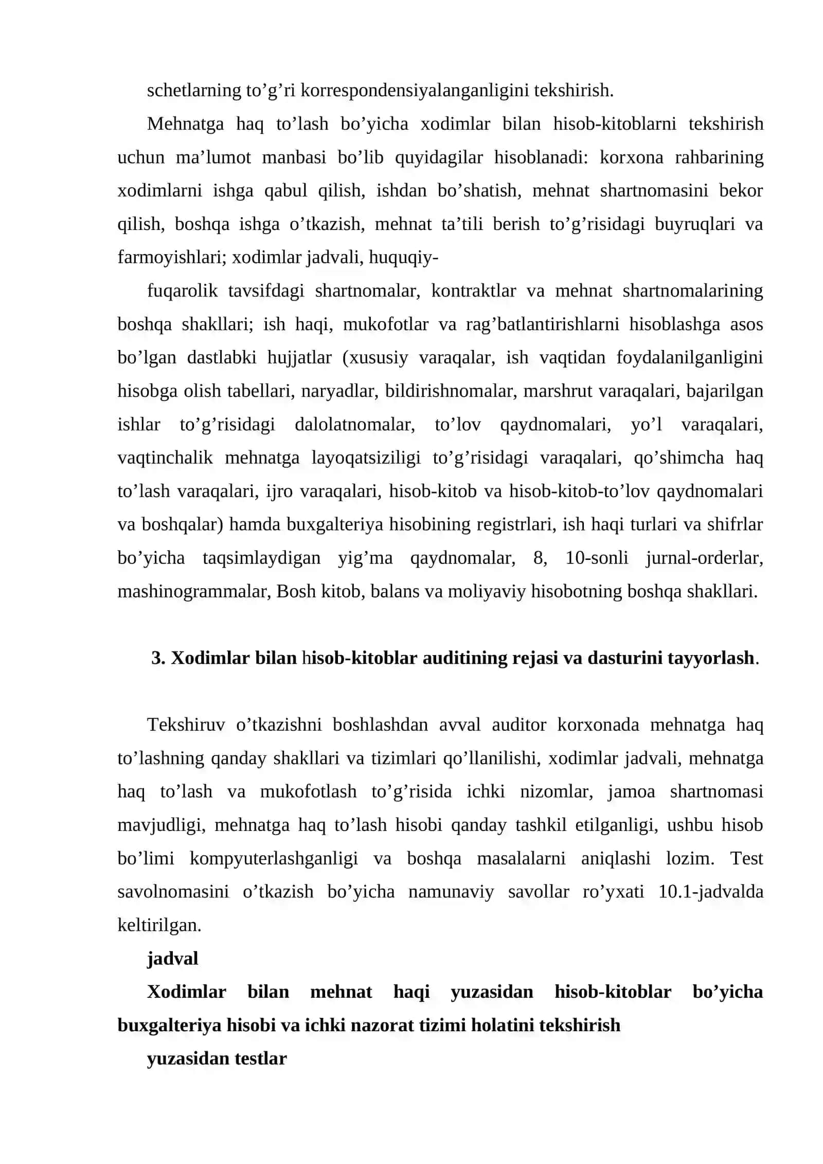 Хodimlar bilan hisob-kitoblar auditi 4