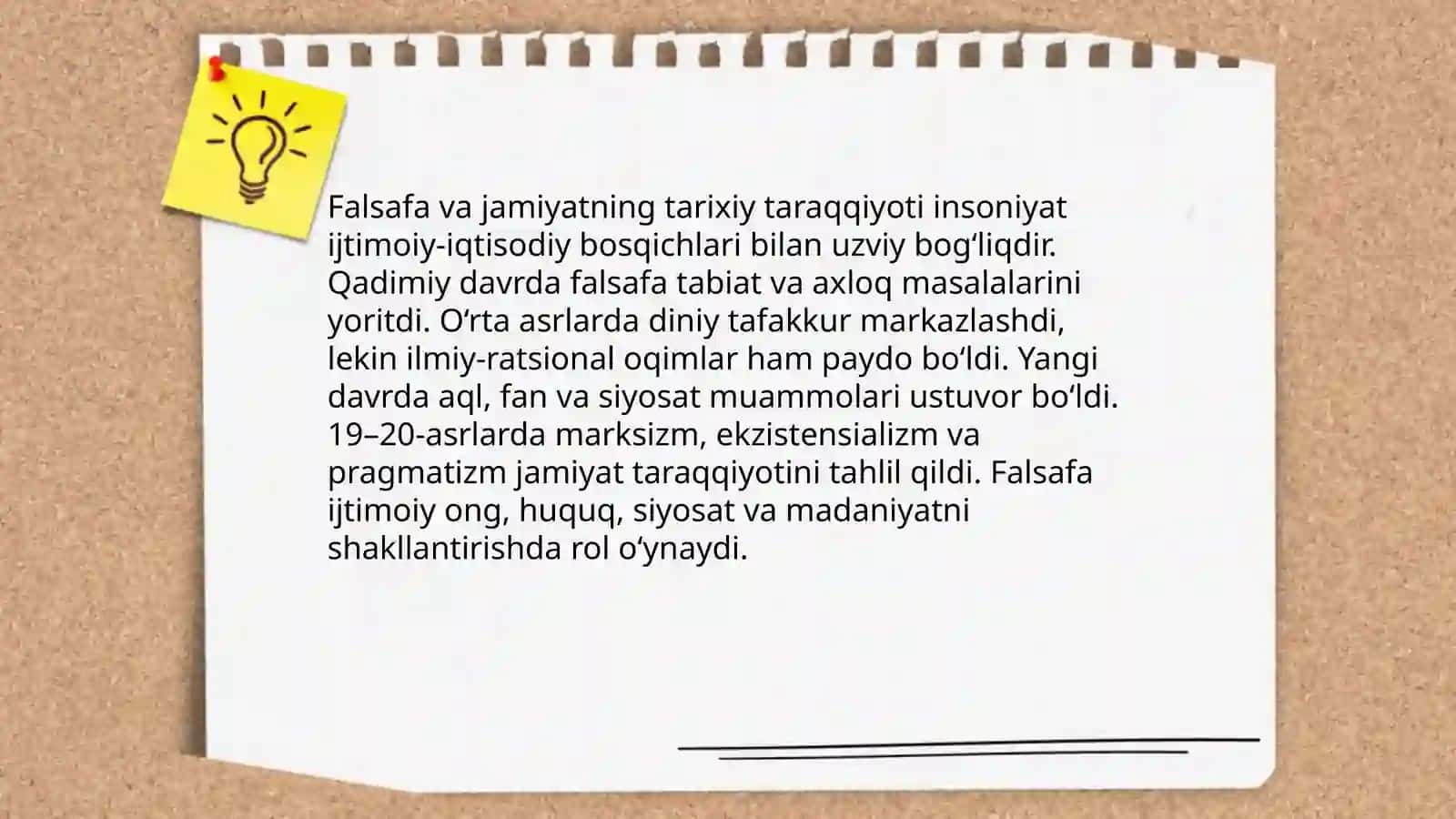 Falsafaning mohiyati va jamiyat taraqiyotidagi yo'li 4