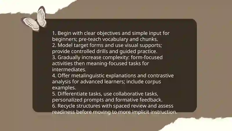 Teaching Grammar to Different Level Students 4