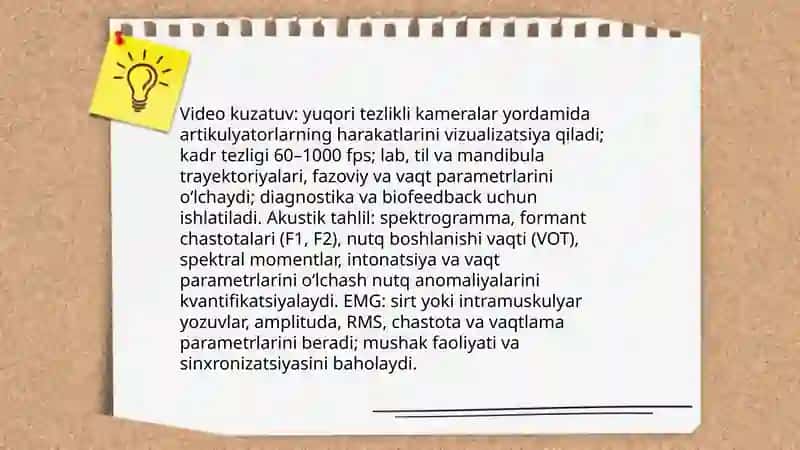 Artikulyatsion apparat va mimika mushaklari harakatchanligini rivojlantirish texnologiyalari 4