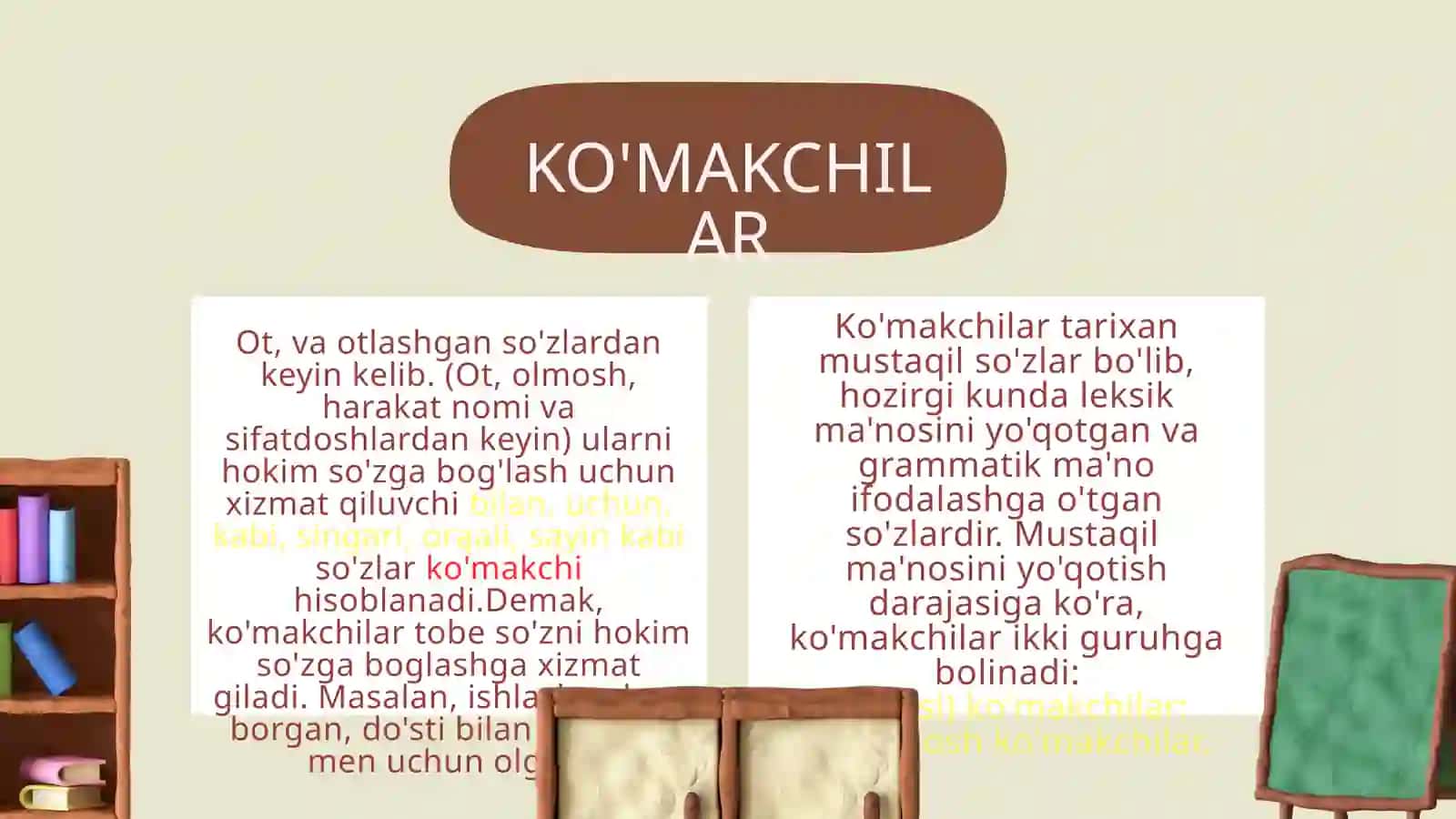 Ko’makchilar 4