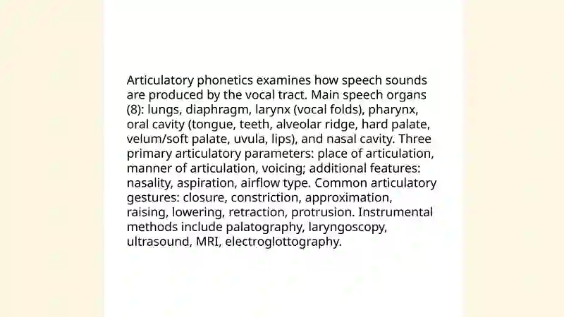 Phonetics as a linguistic science 4