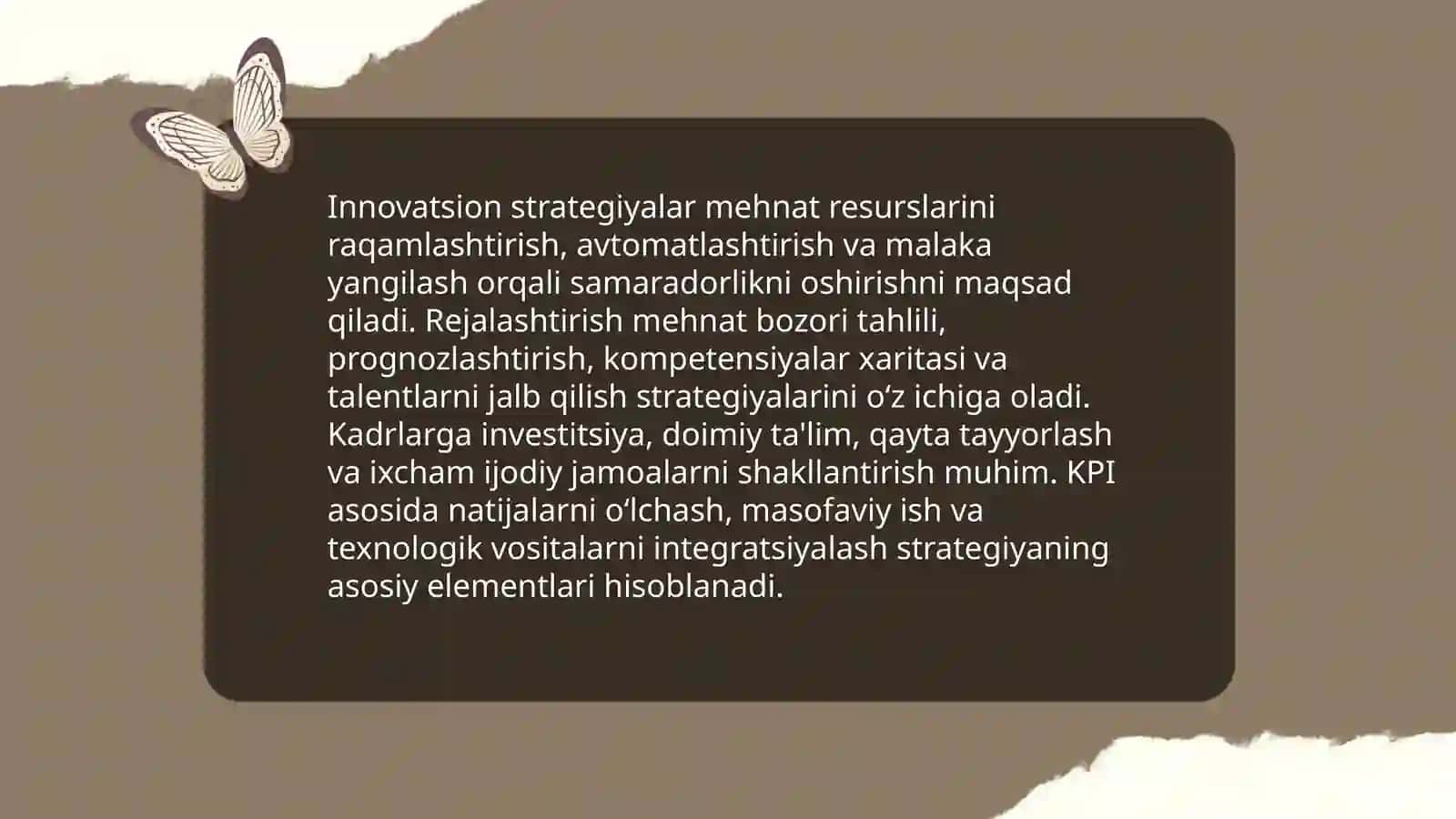 Mehnatni inovatsion boshqarish 4