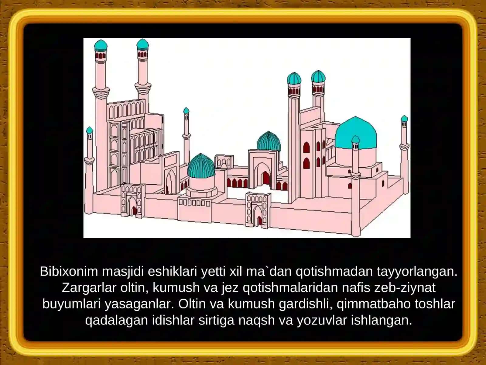 Temuriylar davrida madaniyatning rivojlanishi 4