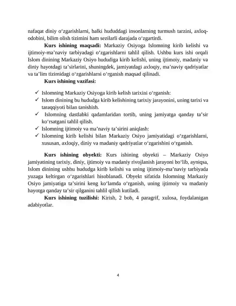 Markaziy Osiyoga Islomning Kirib Kelishi va Ijtimoiy-Ma'nviy Tarbiyadagi O'zgarishlar 4