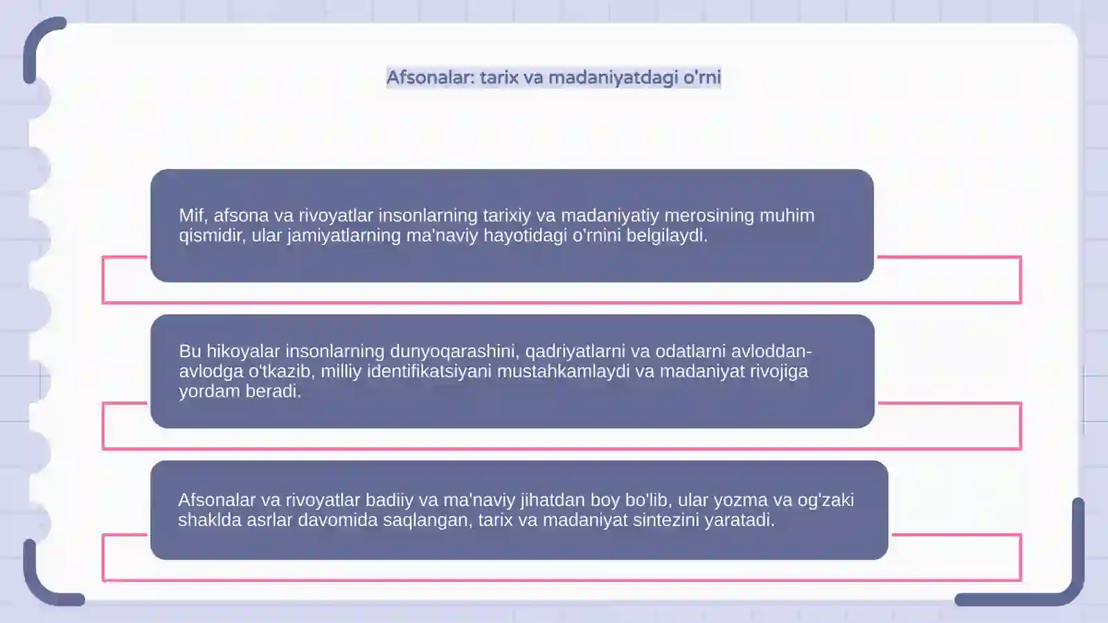 Mif, afsona, rivoyatlar va ularning badiiyati 4
