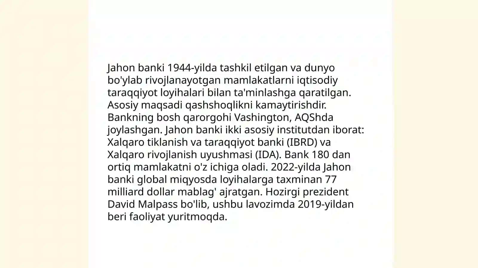 Xalqaro moliya tizimlari 4