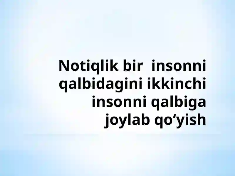 Nutq texnikasi va notiqlik madaniyati 4